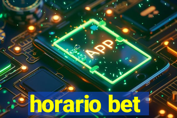 horario bet